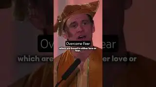 Overcoming Fear - Jim Carrey