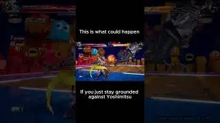 This is what happen if you stay grounded against yoshimitsu