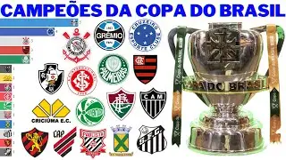 Campeões da Copa do Brasil (1989 - 2022)