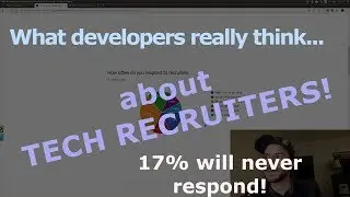 🧠 What developers really think about recruiters (survey, 2019)