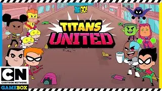 TItans United | Teen Titans Go GamePlay | Cartoon Network GameBox