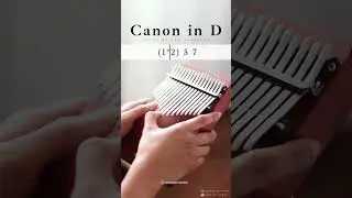 Canon in D Kalimba Tutorial with Tabs #kalimba