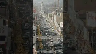 Hollywood Boulevard in the 1950s - Restored Footage