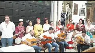 Plegaria de San Antonio de Padua, Cortegana.  CORO Romero.7-6-2022.