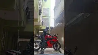 Daily routine of a biker