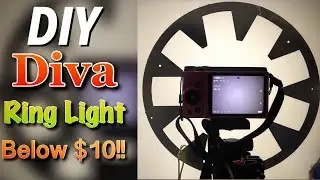 DIY Diva Ring Light