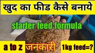 poultry feed formula || 1 kg feed cost |