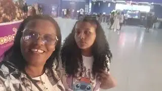 Fomos para o cinema mais roupa de final de ano da minha filha 