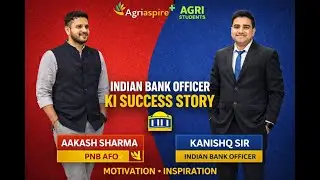 Indian Bank AFO'sir 2026 Success Story 2026 // Agri Josh Talk // Inspirational