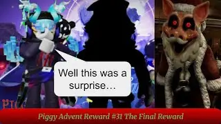 The Finale To Piggy&rsquo;s Advent Calendar &ldquo;I wonder who it is&hellip;&rdquo; #Piggy #Xmas #AdventCalendar