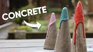 DIY Concrete Ring & Jewellery Holders | Concrete Decor
