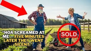 HOA Sold 3,500 Acres of My Farmland Behind My Back — By Morning, Their Entire Subdivision Was Gone