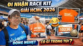 [RACE] Đi Lấy Race Kit Giải HCMC 2026 🏃&zwj;♂️ | Đ&ocirc;ng Cỡ N&agrave;o? C&oacute; G&igrave; Trong T&uacute;i?