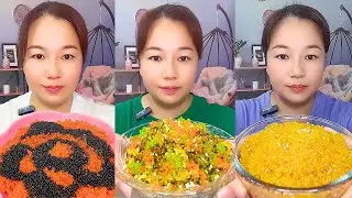 Fish Roe Seafood Eating Show | Home Style Mukbang #72
