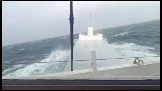 Wow! 30 degrees listing! Winter time in Biscay