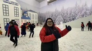 ❄️ Real Snow in India?! | Full Snow Experience at Imagica Snow World ☃️ | Snowfall & Winter Vibes