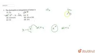 The electrophile in halogentation of arenes is  (i). `X_(2)`ii). `X^(+)