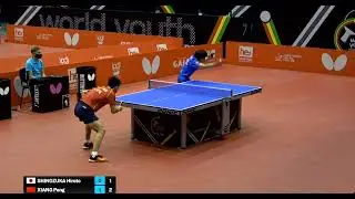 2021 World Youth Championships. Xiang Peng - Hiroto Shinozuka