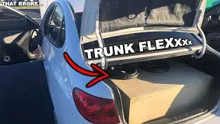 ONLY 2 12S SOUND LIKE 2 18S IN THE TRUNK!? DIDN'T EXPECT THAT!