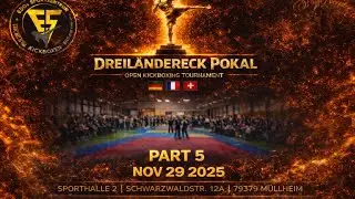 Dreil&auml;ndereck Pokal 2025 &ndash; Offizielles Kickbox-Event in M&uuml;llheim Part 5 #kenf #kickboxen
