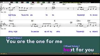 One Summer night/ Jinchyua & Abi / Mixed duet key #OldPopMR #ClassicPop #VocalPractice