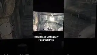 How it Feels Getting Low Honor in RDR1 #platinum #gaming #rdr #ps5 #fyp #shorts #viral