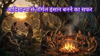 आदिमानव का विकास कैसे हुआ?😱 |Human Evolution Documentry Hindi| History Fire and Agriculture 
