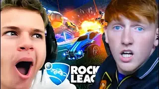 Angryginge and Jynxzi (Rocket League 2v2)