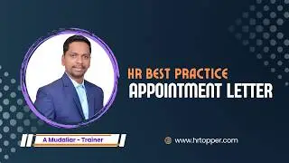When to issue the Appointment Letter ?  || Appointment Letter  || hureto group