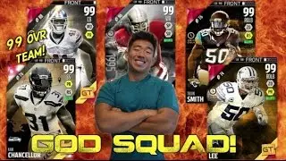 KAY'S GOD SQUAD! 99 OVR TEAM! Madden Ultimate Team 16