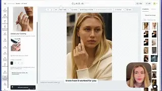 Jewelry product photography with AI: Ring to model in 1 min | Claid