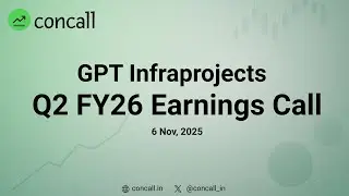 GPT Infraprojects Q2 FY26 Earnings Conference Call