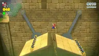 Super Mario 3D Land Welt 4-5 Die verlorene Stadt in den Spike Bergen