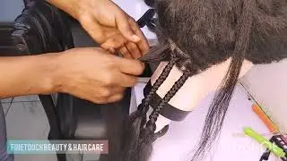Today we are learning 3 different ways how to feed-in knotless braids 