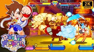 Super Gem Fighter Mini Mix- Sakura (Arcade / 1997) 2K 60FPS