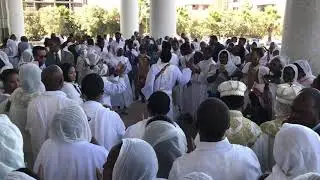 The Medhane Alem Cathedral in Addis Ababa, Ethiopia