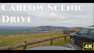 How to Drive in Ireland, from Kildavin, to, Bunclody, scenic route, #ireland  #carlow  #drive #4k