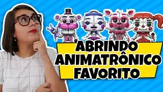 Funko POP Fnaf Sister location - Abri meu Animatrônico Favorito de Fnaf SL - Ravena Abluba
