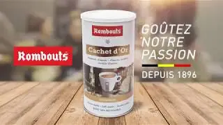 Rombouts Cachet d'Or... Pour un ar&ocirc;me sublime, un bonheur total!