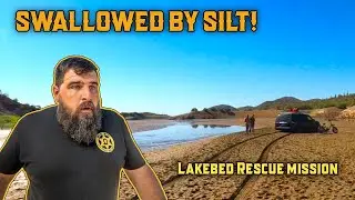 Stuck in wet silt.