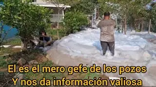 La compañía de perforación de pozos se pone a sus órdenes🙏