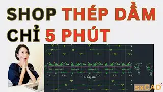 Shop Drawing Thép Dầm chỉ 5 PHÚT Tin Được Không ?