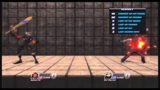 Evil Cole touch of death combo