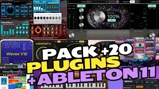 ABLETON PARA WINDOWS GRATIS + PLUGINS (FABFILTER, VALHALLA, SERUM, ARTURIA, OZONE) FACIL FULL
