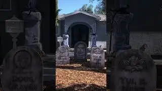 Spooky Tombstone Foam Boards 🪦