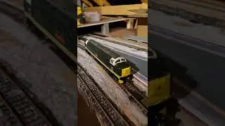 Deltic class 55, suprise visit to Swindon Junction