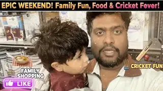 Family Day Out:Shopping aur Cricket ka Tashan! Daily vlog | father son vlog | Family vlog | #shorts 