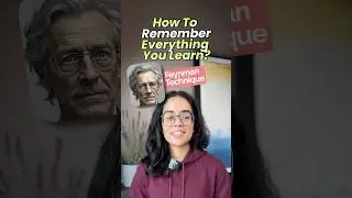 How To Remember Everything You Learn? The Feynman Technique | English Tips For Fluency - Ananya