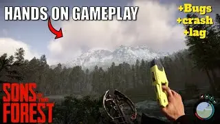 Sons OF The Forest | Hands ON Gameplay  | Bugs ,Crashing info #sonsoftheforest #theforest #survival