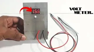 I Built a Digital Voltmeter at Home 😱